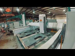 Poseidon Guardian stone router for granite and quartz countertop fabricators!