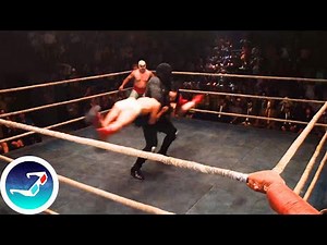 La escena de Royal Rumble de Lucha Libre | Nacho Libre (2006) | Héctor Jiménez, Jack Black