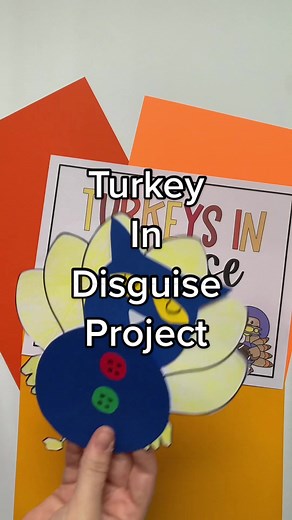 Engaging Turkey in Disguise Family Project for Kindergarten and First Grade