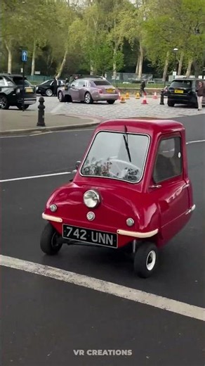 Meet the World's Smallest Production Car #shorts #peelp50 #WorldsSmallestCar