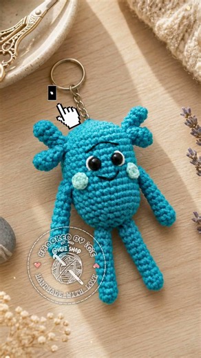 Bumble nums Keychain crochet made by yours truly #crochet #bumblenums #supersimplesongs