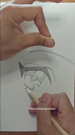 tips draw anime eye so easy #drawing #tipsandtricks #drawsoeasyanime