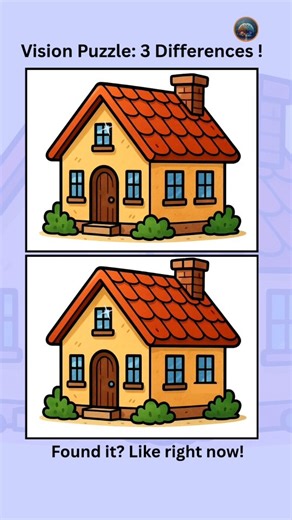 86 reactions · 6 comments | Vision puzzle: find 3! | Brain Test challenge | Facebook