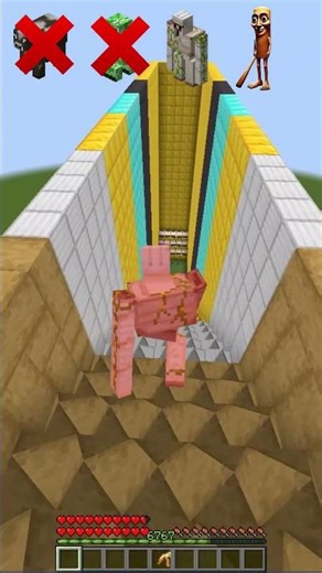 PLS DON'T CHECK THE SOUND!!💀💀 #minecraft #virlshorts #gaming #JJ and Mikey