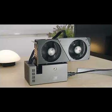 Now on Kickstarter: World's Smallest eGPU Dock With 650W Built-In Power