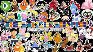 Anime Cartoon Sticker Bundle: SVG, PNG, PDF (digital Download) - Etsy