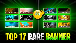 891K views · 22K reactions | Top 17 Rare banner of free fire...