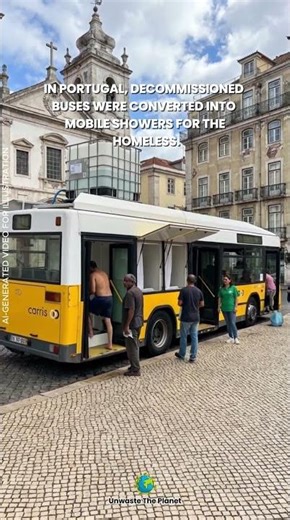 Buses Turned Into Showers