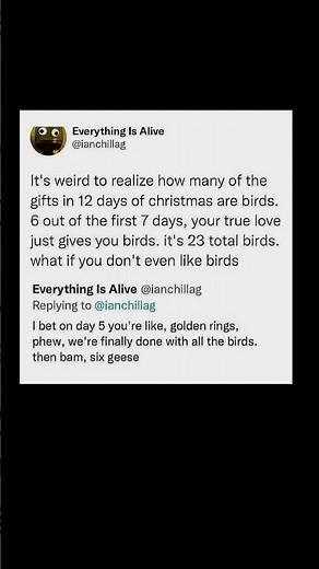 12 days of christmas birds | Subscribe for more #motivation 😊👍