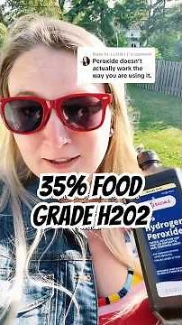 Using 35% Food Grade Hydrogen Peroxide as a Pool Disinfectant