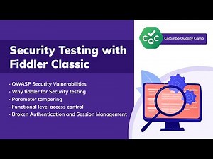 Security Testing with Fiddler Classic