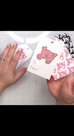 Gift Tags That Pop! 🎁 How to Use Puff Vinyl for Stunning DIY Creations