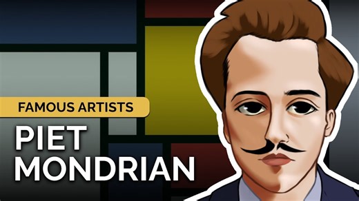 Understanding the Abstract Art of Piet Mondrian – Artist Bio and Speedpaint