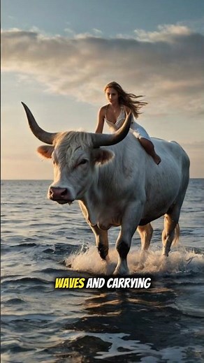 The Love Story Behind Taurus ♉ | Greek Myth in 60 Seconds