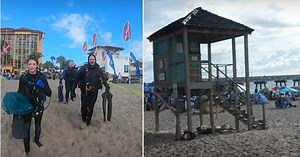 Divers Set World Record For Cleaning Trash From Ocean Floor