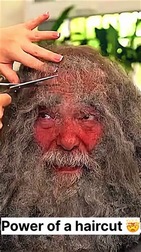 Power of a haircut 🤯😱 #powerofahaircut #haircuts #viral #fypシ #hair | power of a haircut