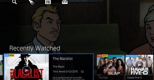 Sony launches TV service on PlayStation