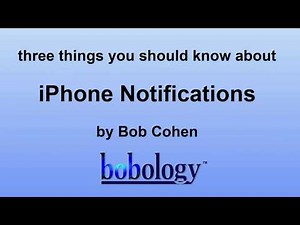 3 Things You Should Know About iPhone Notifications