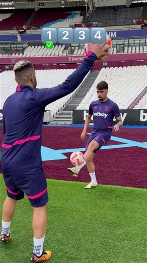 Control challenge with Paqueta 🔥