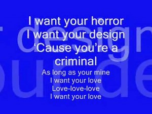 Glee - Bad Romance (Lyrics)