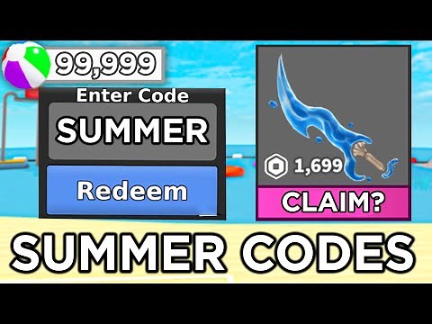 *SUMMER EVENT* All Working Codes for Murder Mystery 2 in 2023! Roblox MM2 Roblox