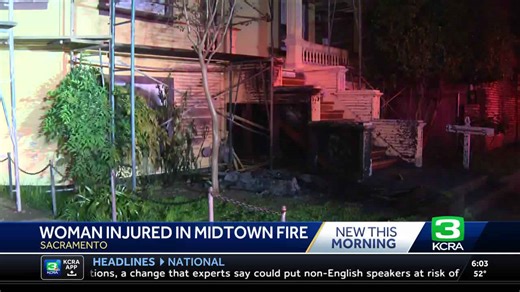 1 injured after Sacramento porta potty catches fire