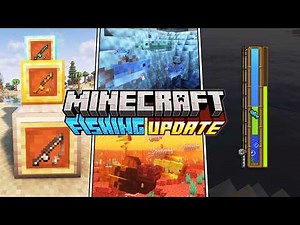 Making Minecraft Fishing Actually FUN | Fishing Mods