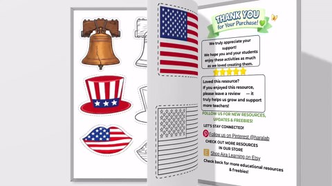 Liberty Bell Activities K-3 | American Symbols Unit, 4th July Printable (PDF) - Etsy