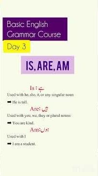 Day-3 | Basic English Grammar Course #englishgrammar #englishspeakingcourse #grammar