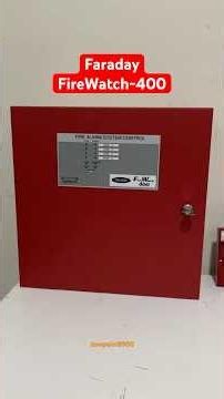 Faraday FireWatch-400 Fire Alarm Panel #shorts #firealarm #firealarmpanel