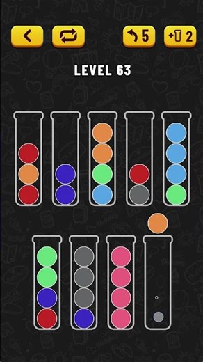Ball Sort Puzzle Level 63