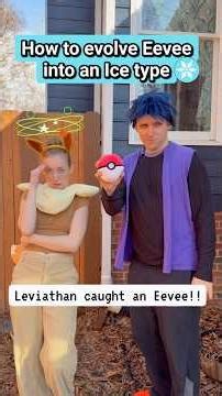 How to evolve Eevee into an ICE type