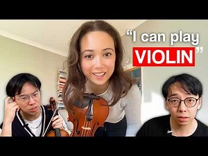 Does this Popstar Actually Play The Violin?