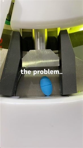 How the OZB solves the challenge of slipping tablets. #tabletting #ischi #kraemer #tablet #hardness