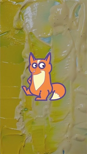 How to Draw a Cute Fox | Easy Step by Step for Kids🦊#shorts #kidsdrawing #FoxDrawing #artforkids