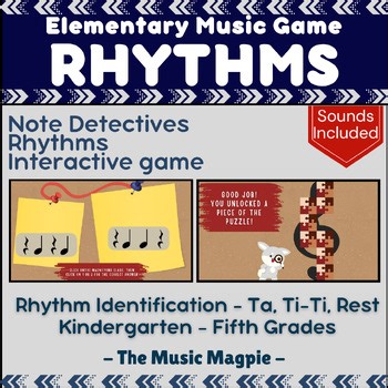 Rhythm Game | Interactive Elementary Music "Rhythm Detectives"