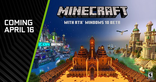 NVIDIA RTX Brings Your Minecraft Experiences To Life