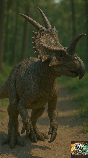 Discover the Einiosaurus: The Horned Dinosaur You Never Knew About #dinosaurs #shorts
