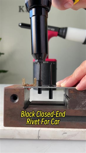 High-Quality Black Closed-End Rivets for Cars