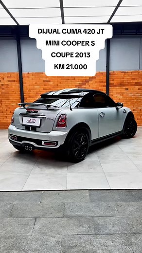 Dijual: MINI Coupe S 2013, KM 21.000, Harga Terbaik