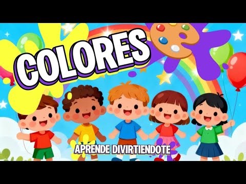 🎨COLORES DIVERTIDOS PARA NIÑOS🎨 VIDEOS PARA NIÑOS/ APRENDE DIVIRTIENDOTE /VIDEOS INFANTILES