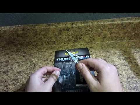 NAP Thunderhead Broadheads product review!