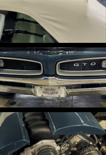 An Original Parts Group GTO build is solid. #cartok #classiccar #originalpartsgroup #opg #pontiac #beautifulcar #gto