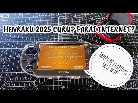 TUTORIAL HENKAKU PS VITA 2025 TANPA PC
