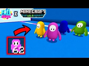 Fall Guys Map + Character Add-ons for MCPE 1.19 | Minecraft Bedrock Edition (Android)