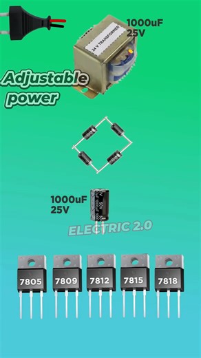 5v to 18v adjustable power adapter #Adjustable #power #adapter | Electric 2.0