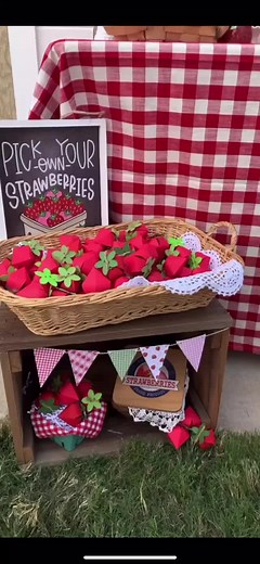 Strawberry Theme Birthday Party Ideas
