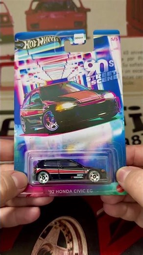 Hot Wheels ’92 Honda Civic EG Unboxing! 🚗💨🔥 #hotwheels #hondacivic #jdm