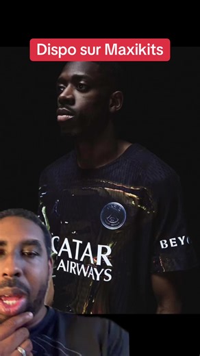 Maillot PSG Night Édition 20€ sur Maxikits avec le code: Jowick #psg