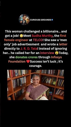“From Rejection to Inspiration - Sudha Murthy Story”